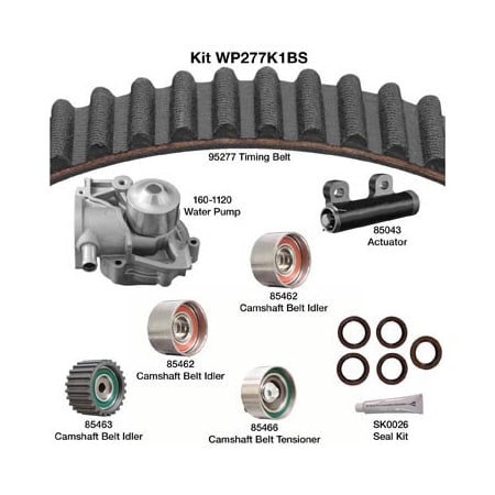 Water Pump Kit,Wp277K1Bs